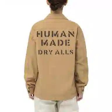 HUMAN MADE SS23 Military Overshirt Logo
