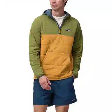 patagonia Men's Pack In Pullover Hoody Logo