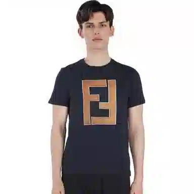 Fendi Logo Print T-Shirt