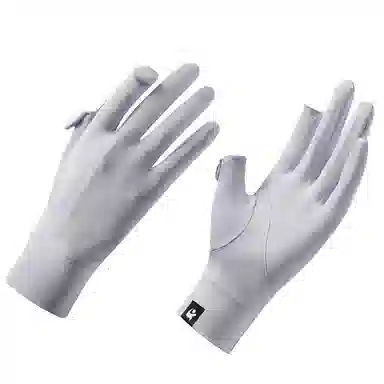 山一丸 电动车防滑薄款可触屏 云朵原纱 手套 女款