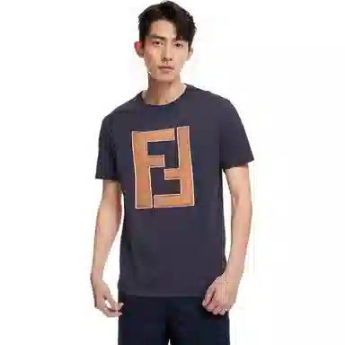 Fendi Logo Print T-Shirt