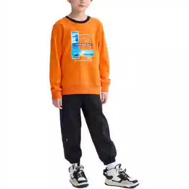 诺诗兰 舒适透气柔软运动软壳百搭长裤 青少年