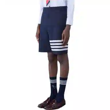 THOM BROWNE Cotton 4-Bar Pocket Short