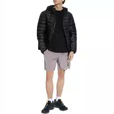 Stone Island SS24 Nylon Logo Shorts Pink