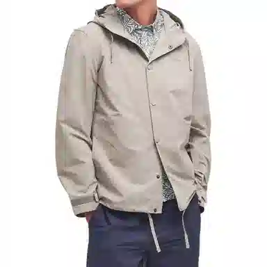 Barbour SS24 Logo Hoodie Jacket