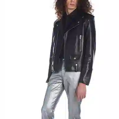 Saint Laurent Classic Zip Jacket Black