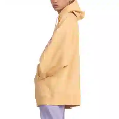 adidas Stella McCartney FW22 Logo Hoodie Khaki