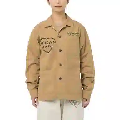 HUMAN MADE SS23 Military Overshirt Logo