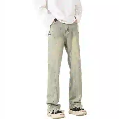 RAMPAGE Vintage Straight Jeans Yellow Clay