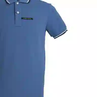 PRADA SS22 Blue Polo