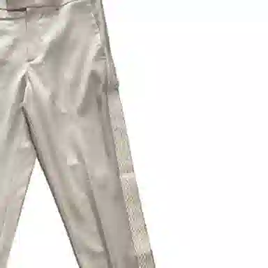 DIOR Casual Stripe Pants White