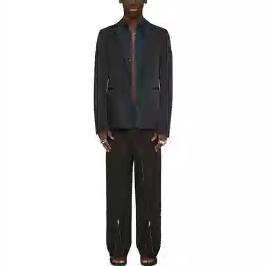 Givenchy FW23 Black Straight-Leg Pants