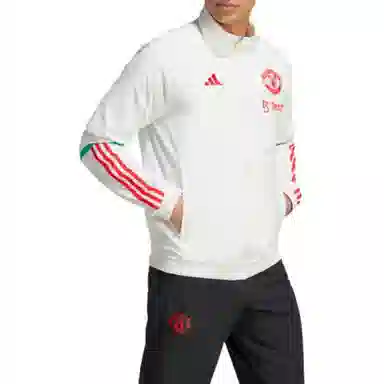 adidas MANCHESTER UNITED TIRO 23 PRESENTATION JACKET logo