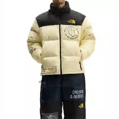 The North Face x Brain Dead Printed Nuptse Jacket