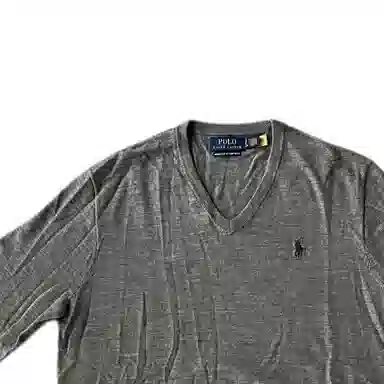 Polo Ralph Lauren V-Neck Sweater Grey