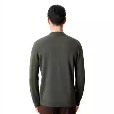 恒源祥 半高领纯羊毛针织毛衣 男款