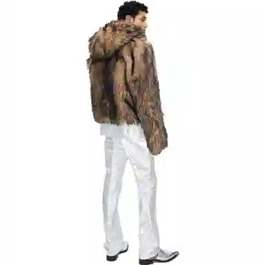 H&M x Rabanne FW23 Hooded Jacket Beige