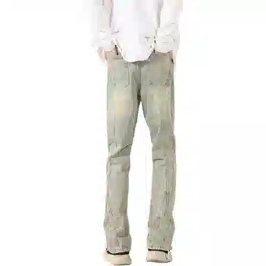 RAMPAGE Vintage Straight Jeans Yellow Clay