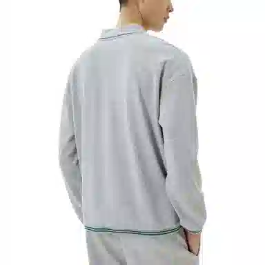 Gap Logo V-Neck Cardigan Sweatshirt