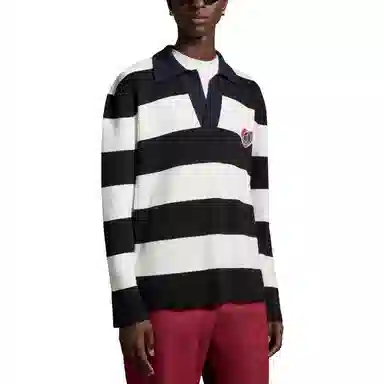 Moncler Moncoeur Motif Knit Polo Shirt PoloPolo
