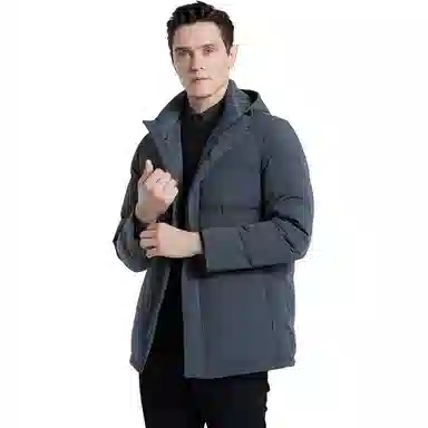 SHANSHAN Thermal Down Jacket Detachable Hood