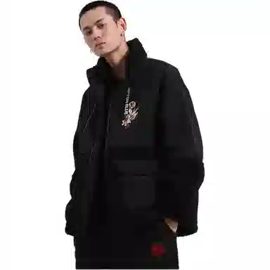 ONI Long Sleeve Zip Jacket Black