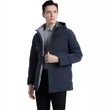 SHANSHAN Thermal Down Jacket Detachable Hood