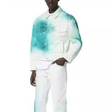 Louis Vuitton SS23 Denim Jacket White