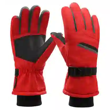 俞兆林 骑行加绒加厚防风防寒电动摩托车防泼水面料针织腕口保暖 聚酯纤维 其他手套 男女同款情侣款