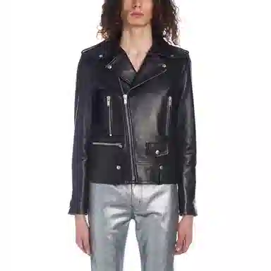 Saint Laurent Classic Zip Jacket Black