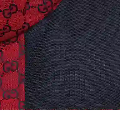 Gucci FW23 Printed Down Hoodie Jacket Red