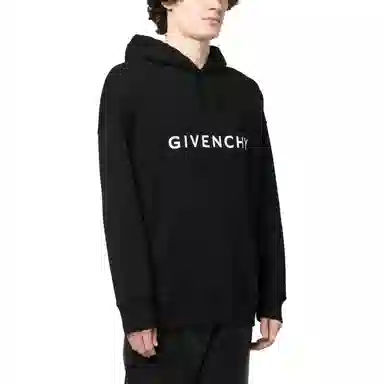 Givenchy FW22 Logo Hoodie Black