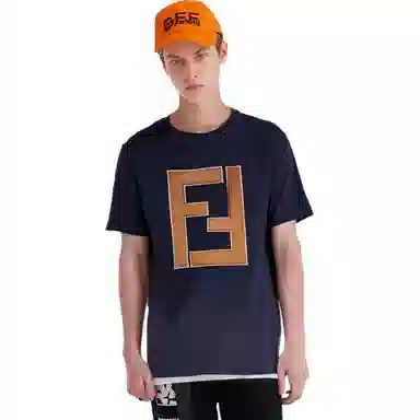 Fendi Logo Print T-Shirt