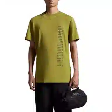 Moncler A Staple In Any Wardrobe This Organic Cotton T-Shirt Is Embellished With A Logo Print T