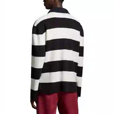 Moncler Moncoeur Motif Knit Polo Shirt PoloPolo