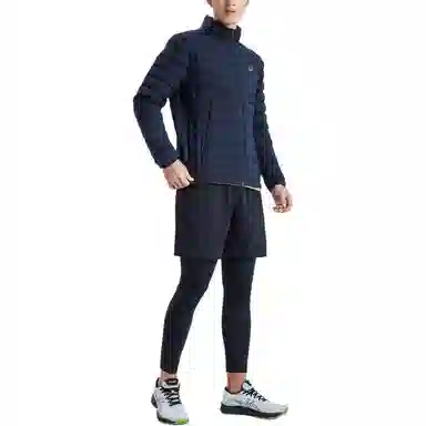 Asics Outdoor Zip-Up Down Jacket Black