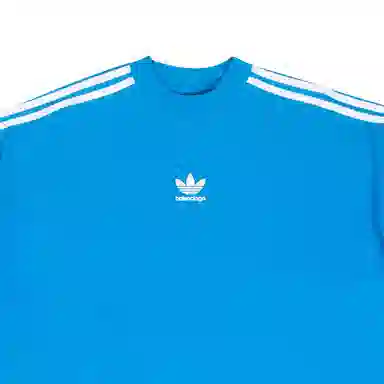 Balenciaga x Adidas FW22 Blue T-Shirt