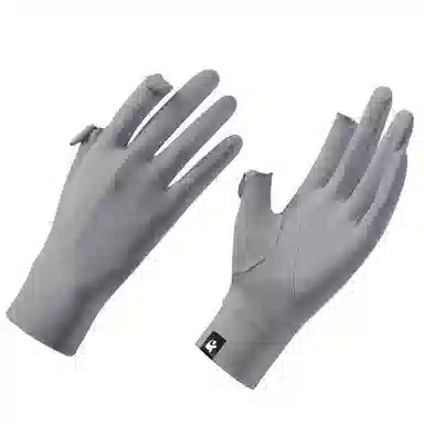 山一丸 电动车防滑薄款可触屏 云朵原纱 手套 女款