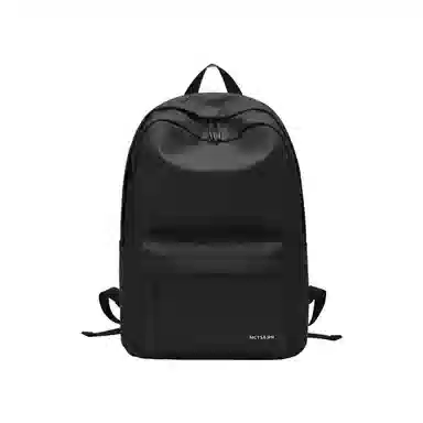 木村耀司 休闲简约百搭大容量初高中大学生通勤潮流多功能旅游 牛津纺 双肩包书包电脑包背包 常规 男女同款 黑色