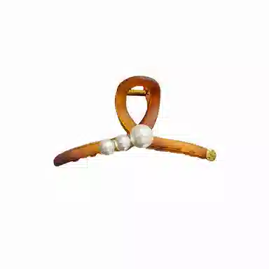 尚先生 法式轻奢气质鲨鱼夹磨砂大号发夹后脑勺盘发抓夹子新款发卡头饰女 亚克力 发饰 女款