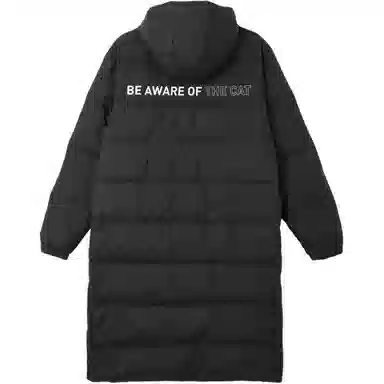 PUMA Long Down Jacket Black