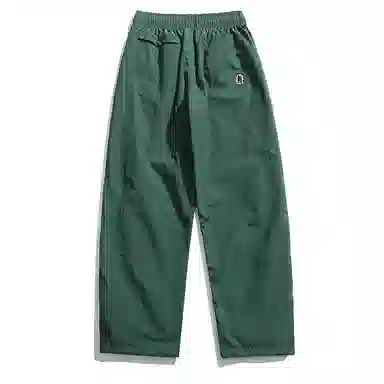 赞仕 纯色百搭简约宽松休闲裤 男女同款