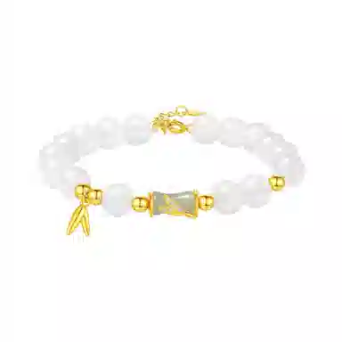 幸囍礼 紫气东来竹节 九紫离火节节高升 水晶 手串 男女同款情侣款