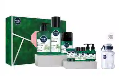 妮维雅 男士积雪草回血瓶植力抚纹 护肤套装 修护补水保湿滋润抗氧化