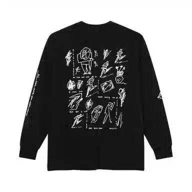 POLAR SKATE CO Sad At Times Ls Tee T