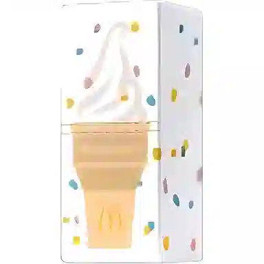 麦当劳 甜筒拍拍灯 玩具