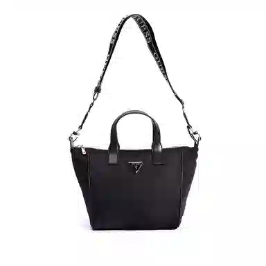 GUESS Nylon Tote Bag Black