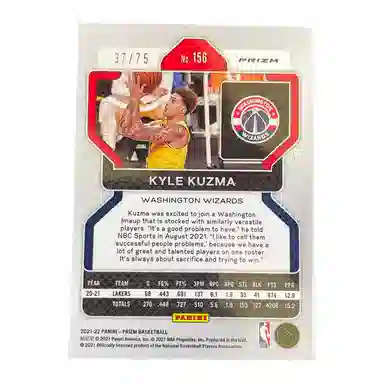 PANINI 2021-22 PRIZM 75 75