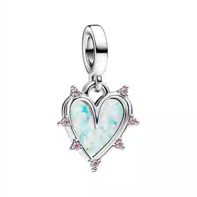 Pandora Heart Pendant Silver