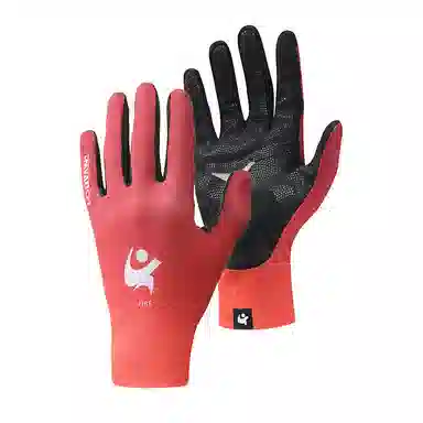 山一丸 防晒触屏骑车防滑全指 莱卡布 骑行手套 男款